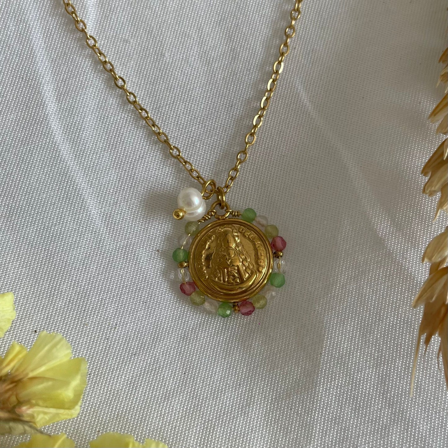 Collar Virgen Rocío Colores