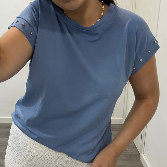 Camiseta Estrellas Azul