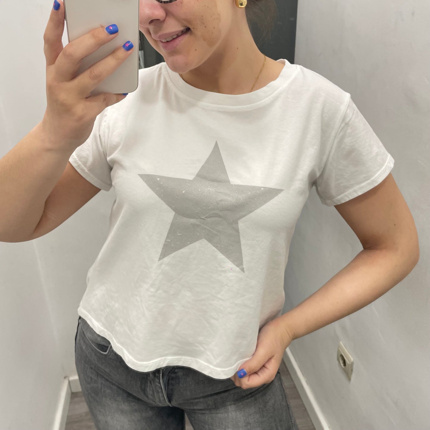 Camiseta Estrella Blanca