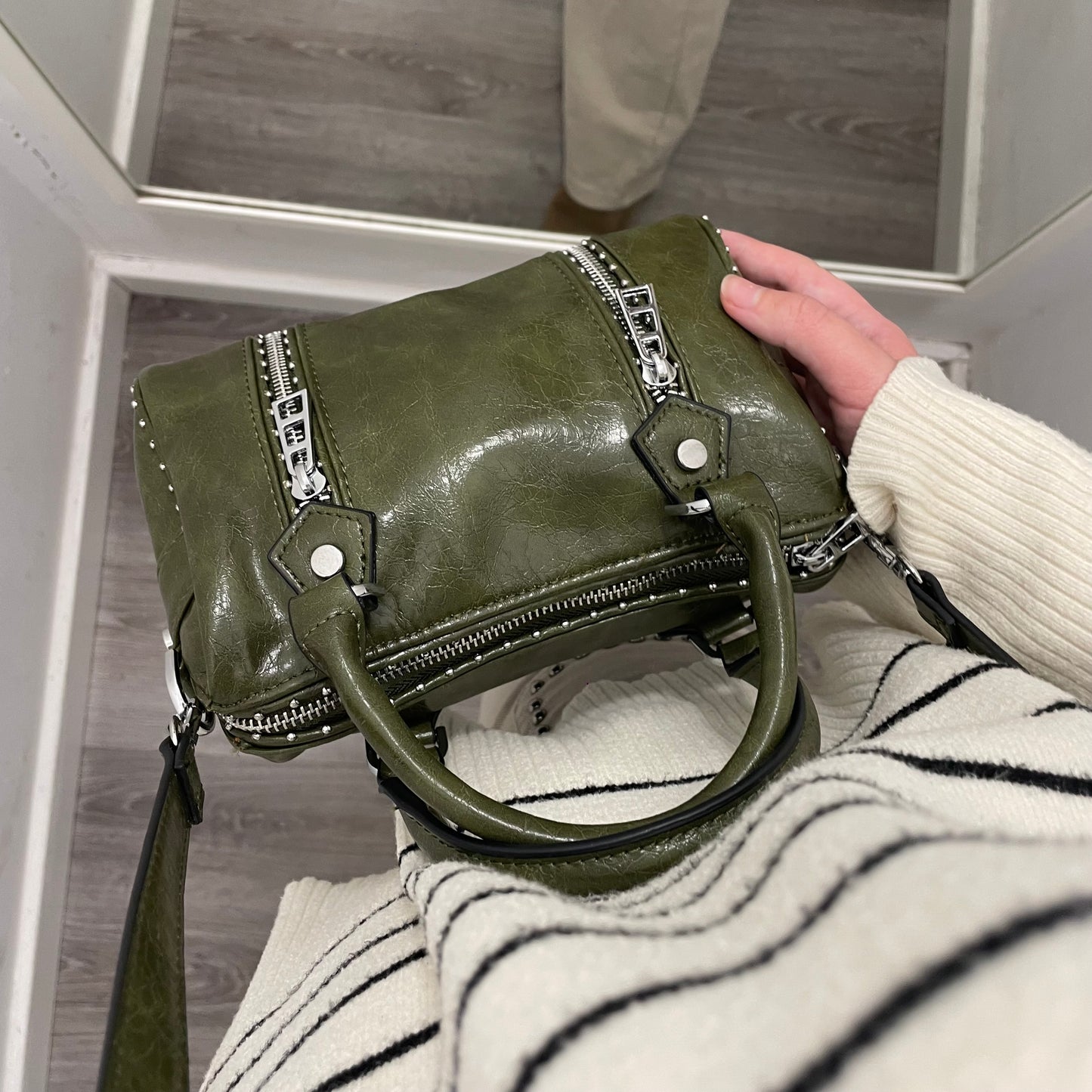 Bolso Rocky Verde Militar