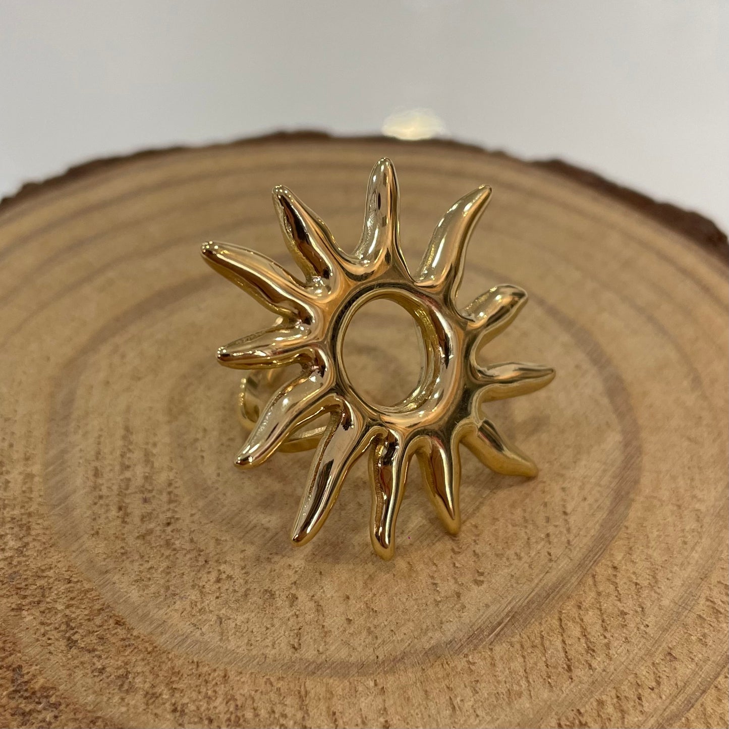 Anillo Solaris Dorado