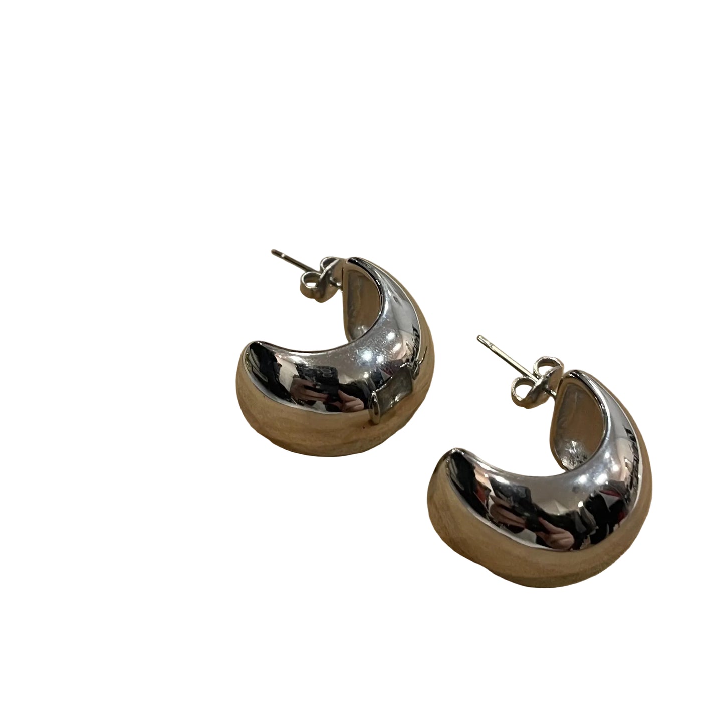 Pendientes Aroa Plateado