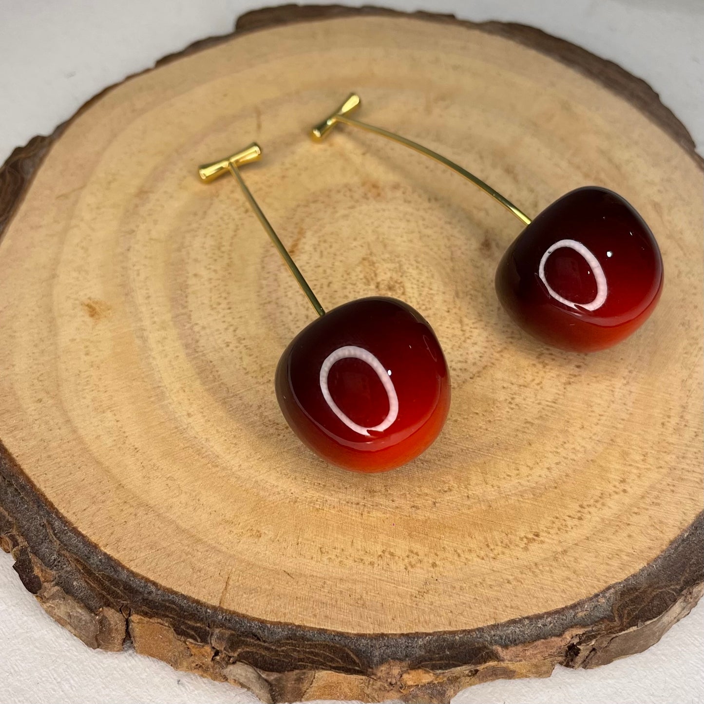 Pendientes Cereza
