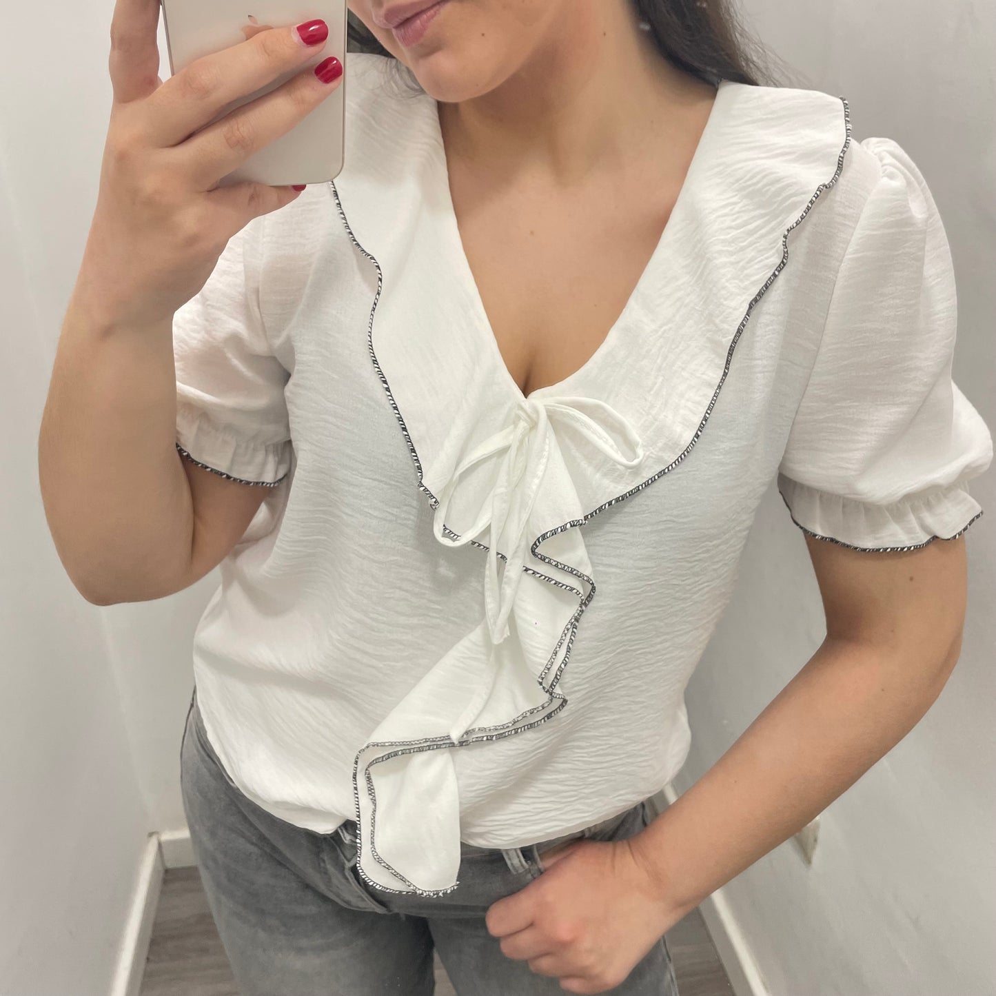 Blusa Emi Blanca