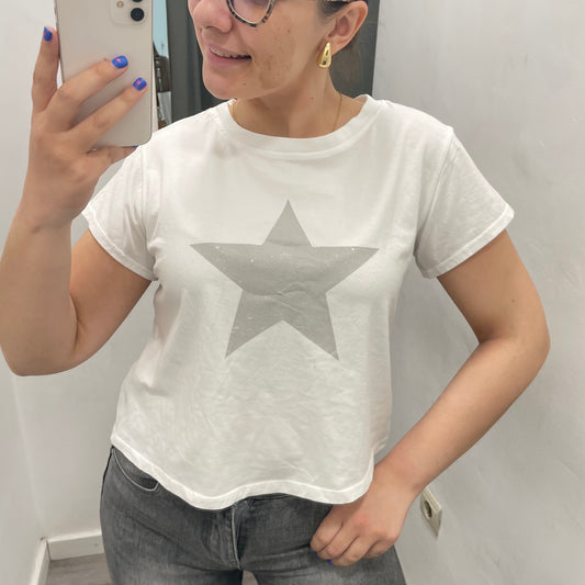 Camiseta Estrella Blanca