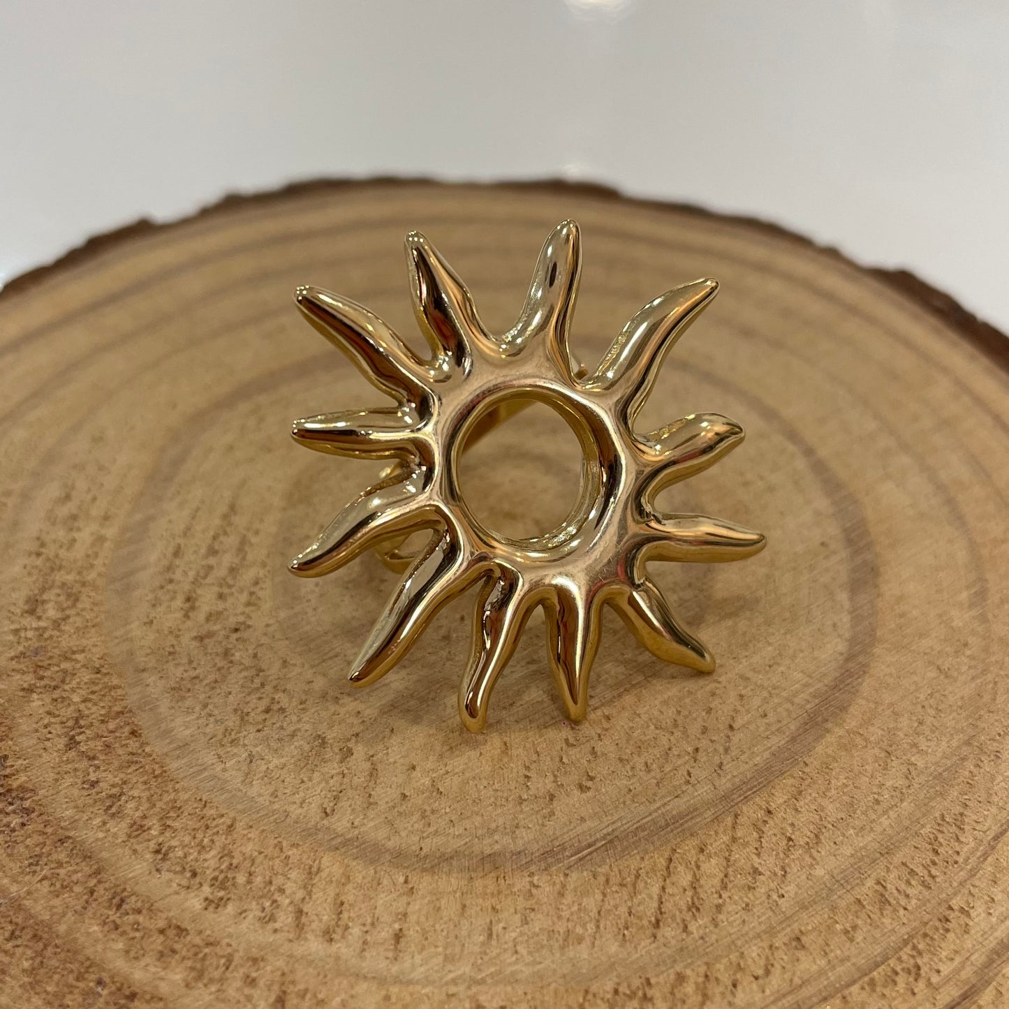 Anillo Solaris Dorado