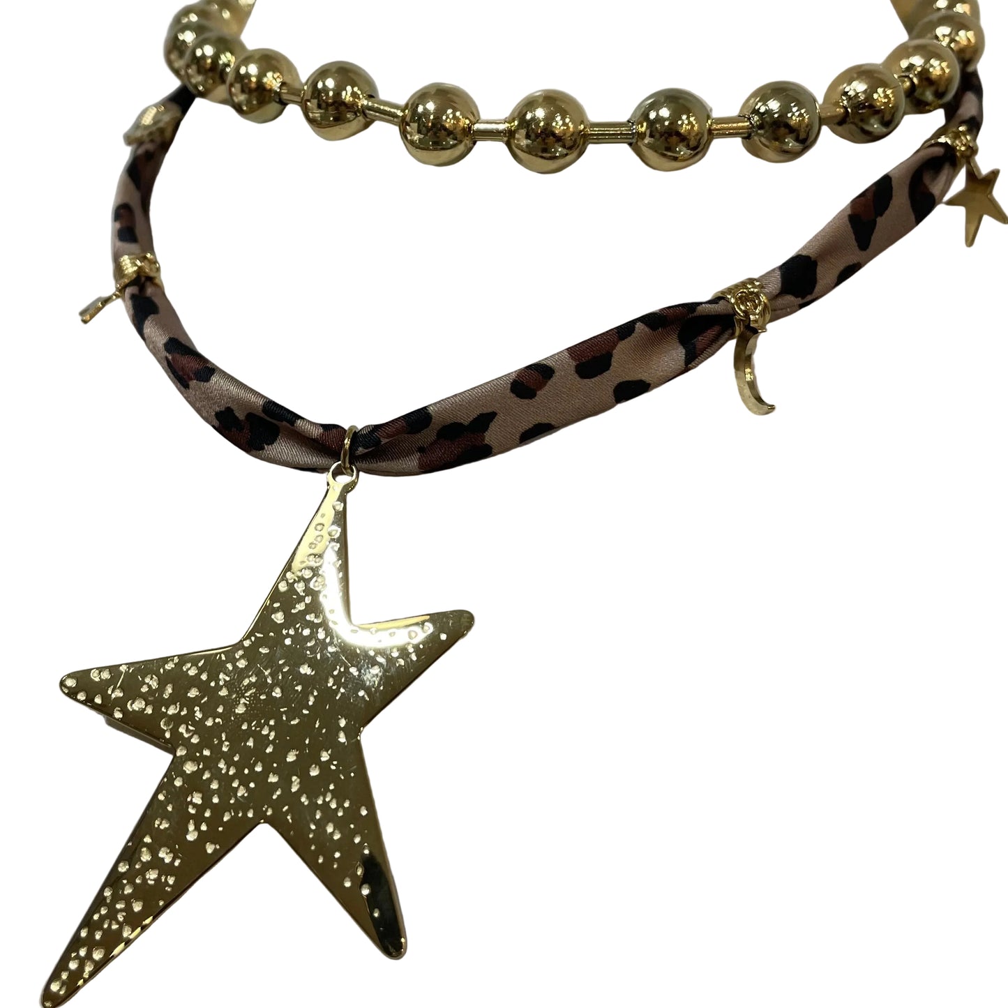 Collar Leopard Star