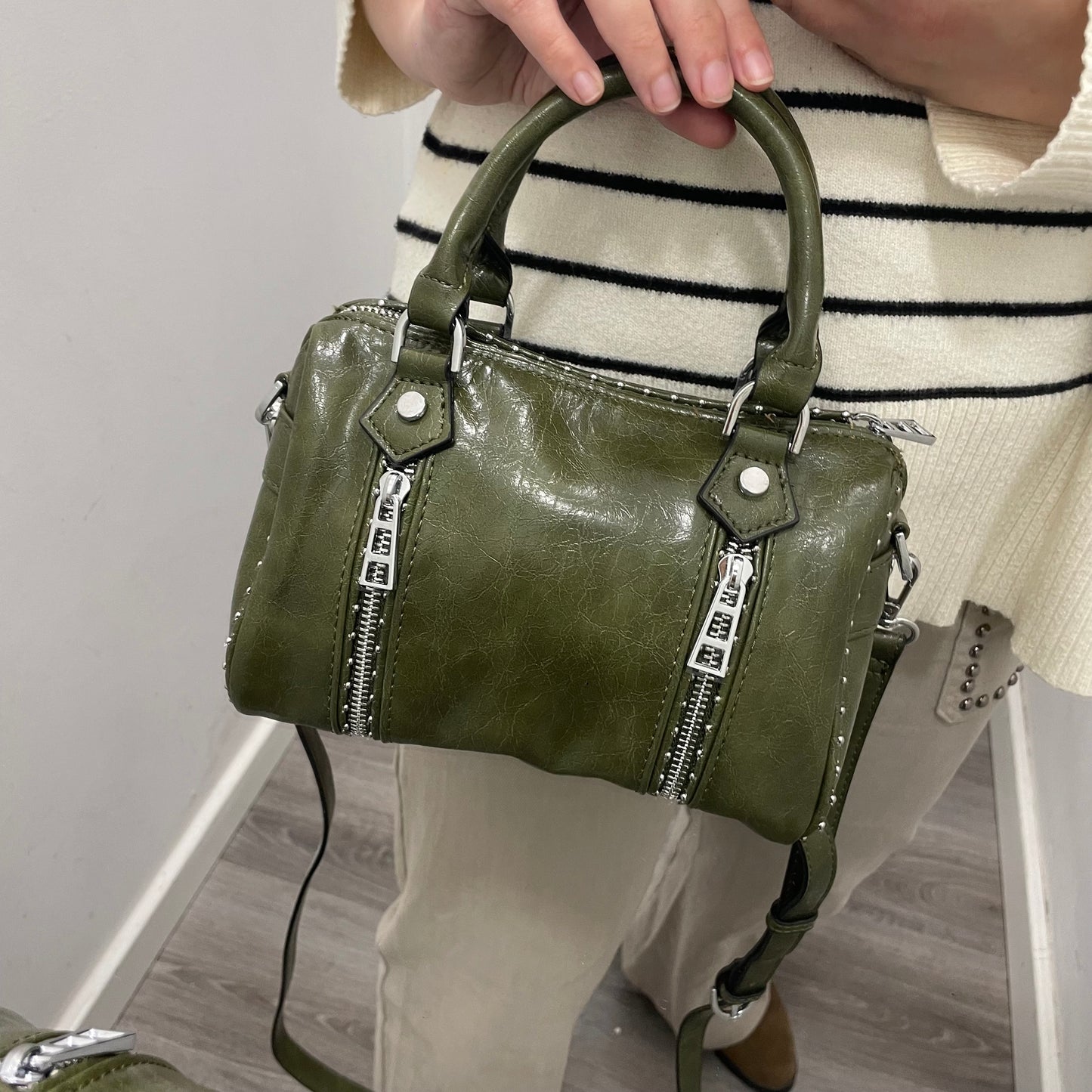 Bolso Rocky Verde Militar