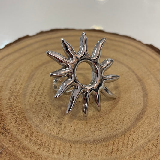 Anillo Solaris Plateado