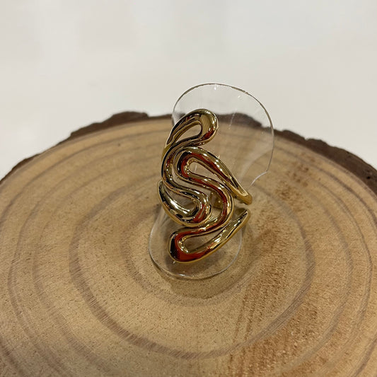 Anillo Onix Dorado