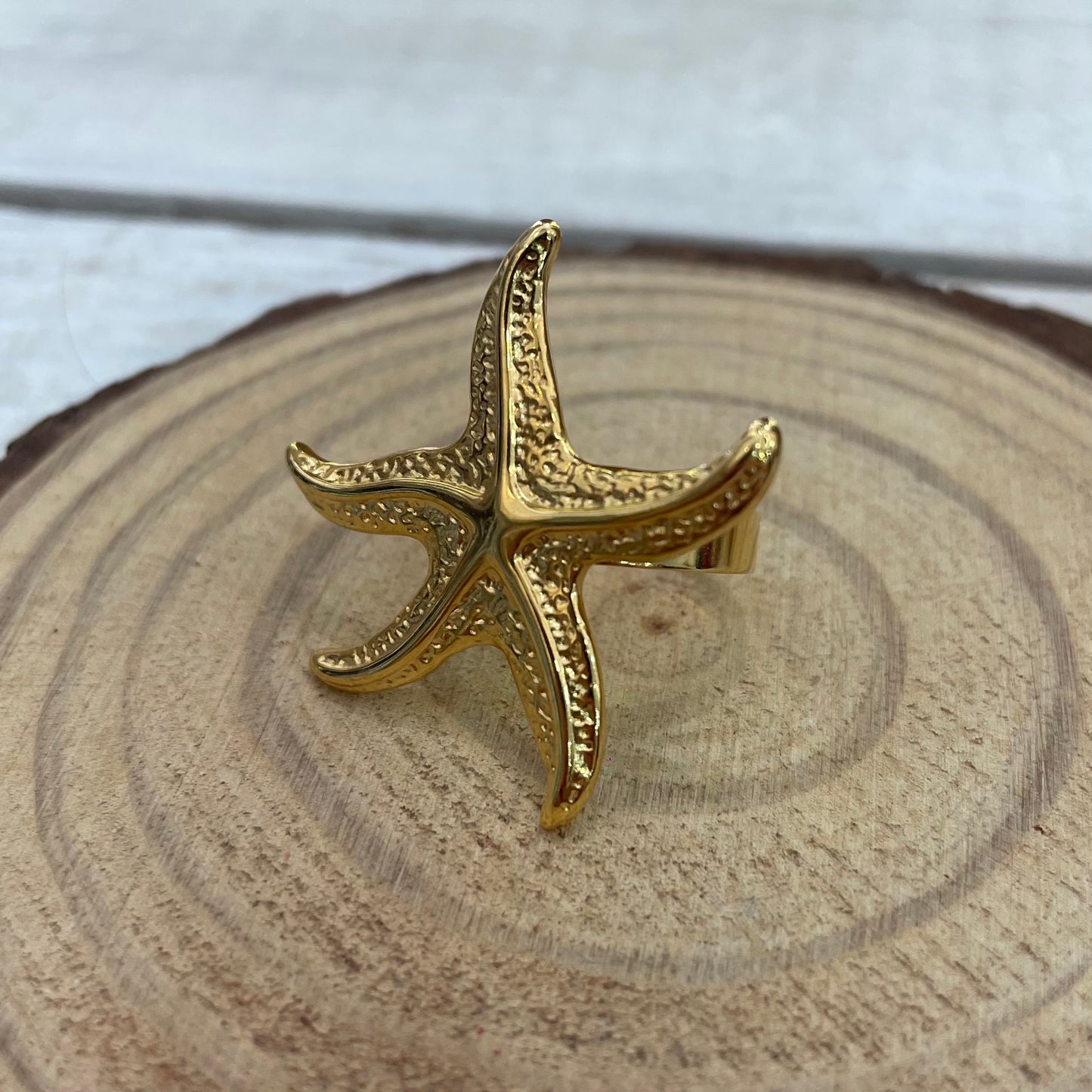 Anillo Marina Dorado