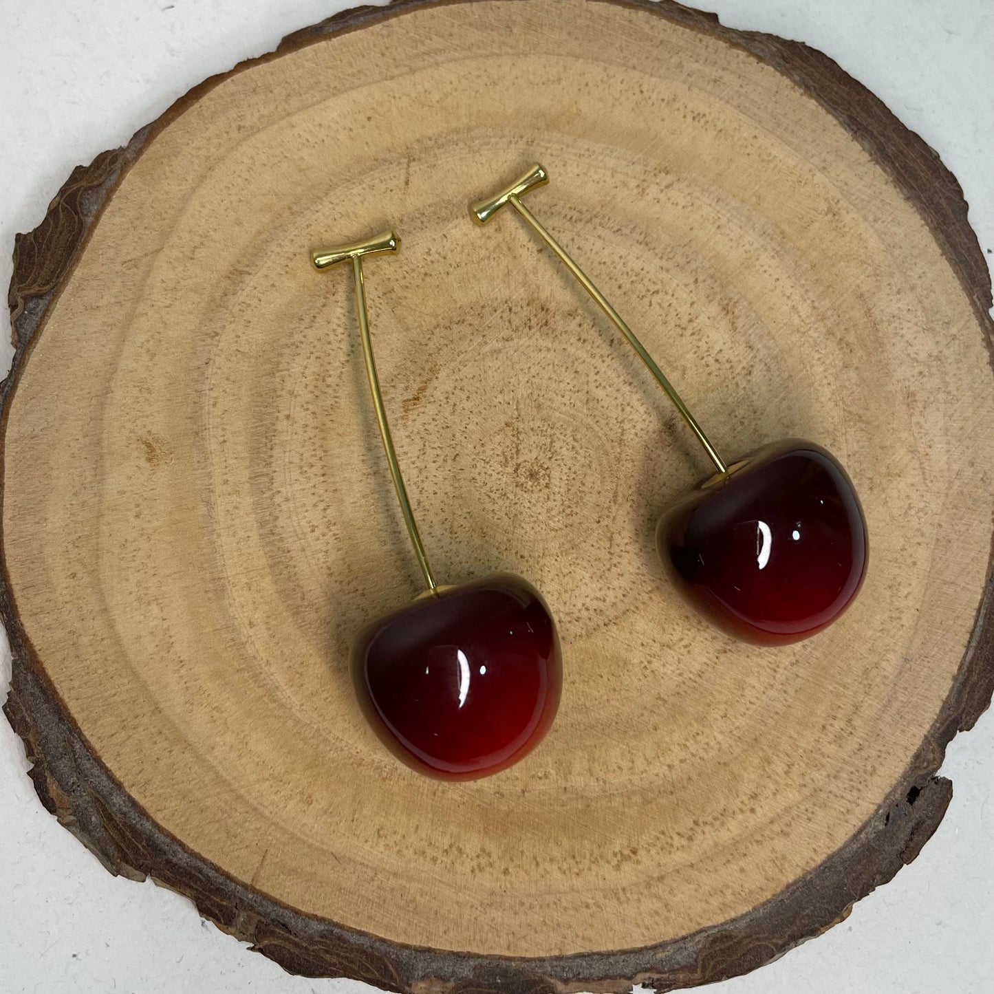 Pendientes Cereza