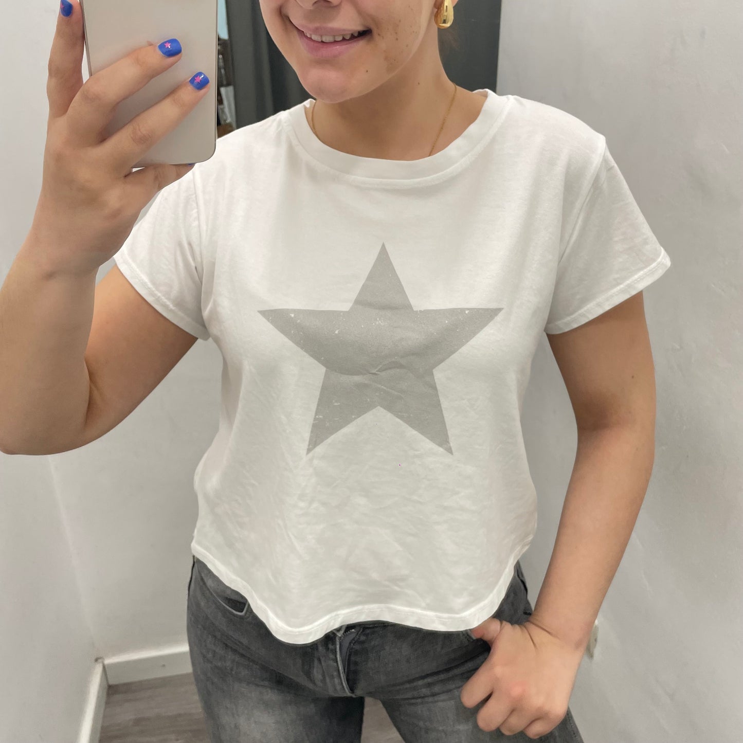 Camiseta Estrella Blanca