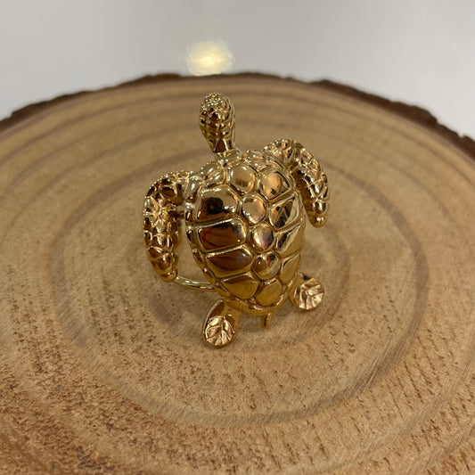 Anillo Tortuga Dorado