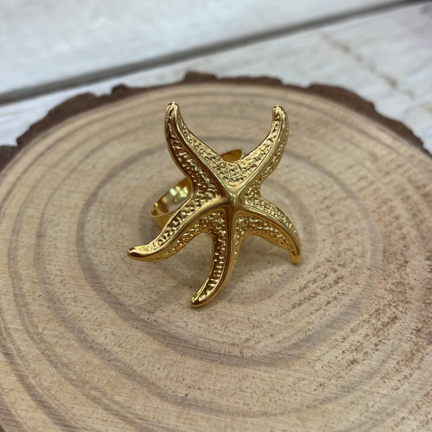 Anillo Marina Dorado