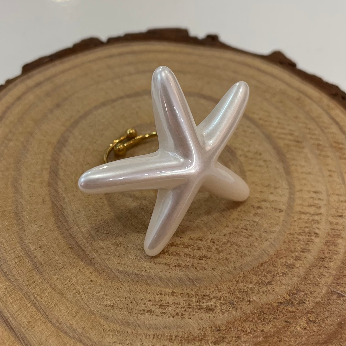 Anillo Star Dorado