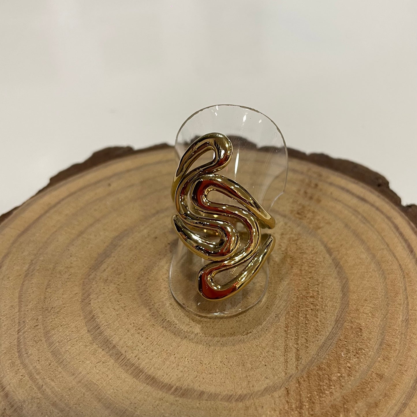 Anillo Onix Dorado