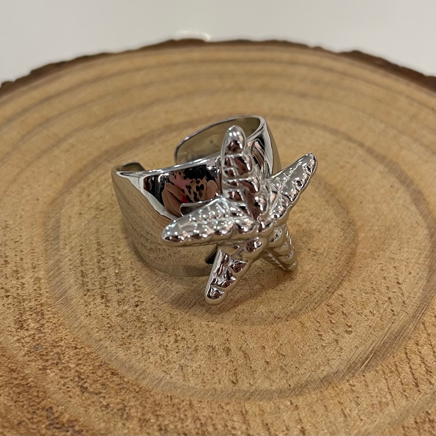 Anillo Costa Plateado